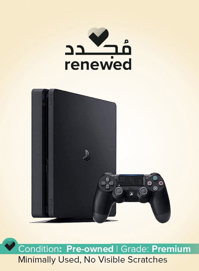 Renewed - PlayStation 4 - 500GB - Slim