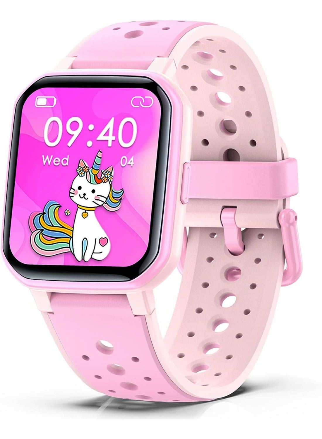 Compare ZONEY H79 Kids Smart Watch for Teens, No Phone Needed Fitness Tracker Boy Girls Watch with 20 Sport Modes, Pedometer, Sleep Monitor, Birthday Gifts Toy for Girls Boys 616 Pink at KSA Price