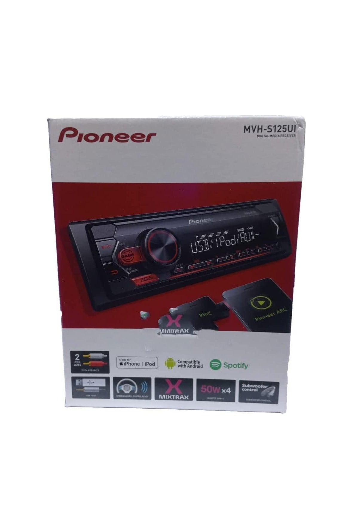 MVH-S125UI Digital Media Receiver Direct Control for…