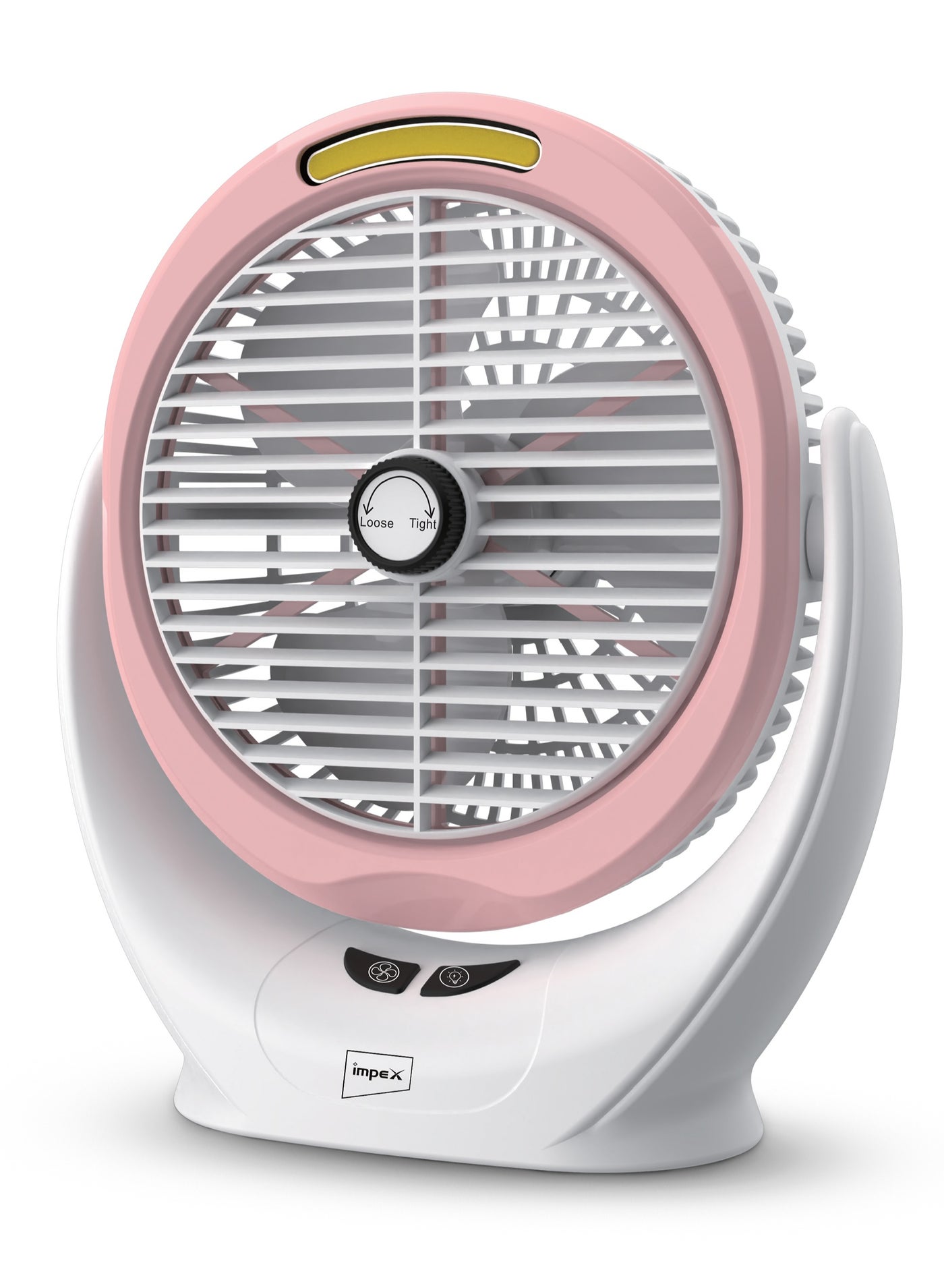 6 Inch Rechargeable Fan with 5W COB Light,…