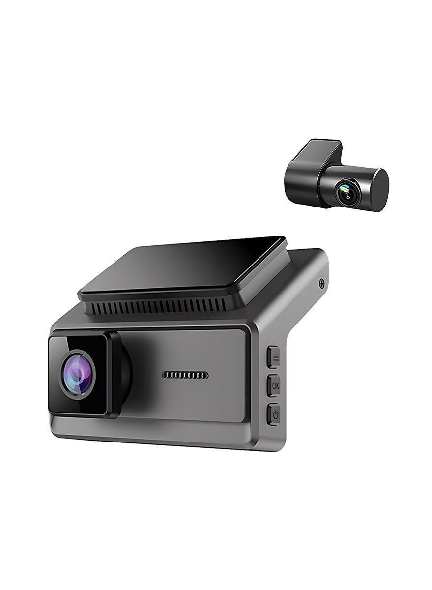 DV-106 Dual Dash Cam with 3.16 Inch Screen, 2K+1080P…