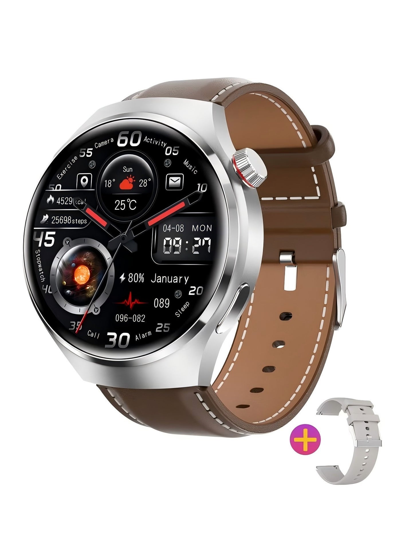 GT4 PRO Smart Watch with Bluetooth Calling Function…