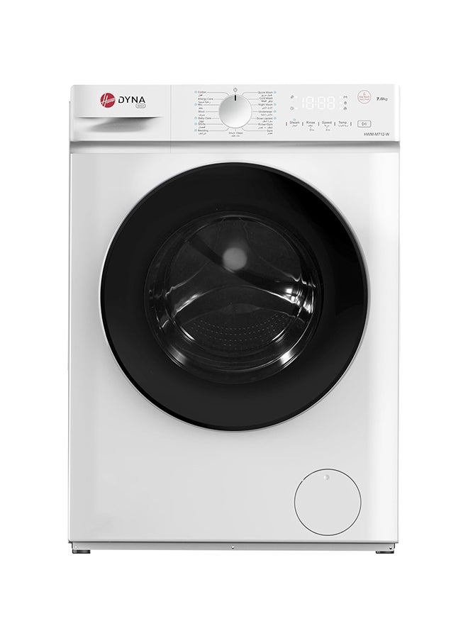 Compare Hoover 7kg FL Washing Machine,InverterMotor,1200RPM,15Programs,Knob&TouchControlQuickWash,DrumClean,1YearManufacturer&10YearWarranty on Inverter Motor White Colour  HWMM712W 7 kg HWMM712W White at KSA Price