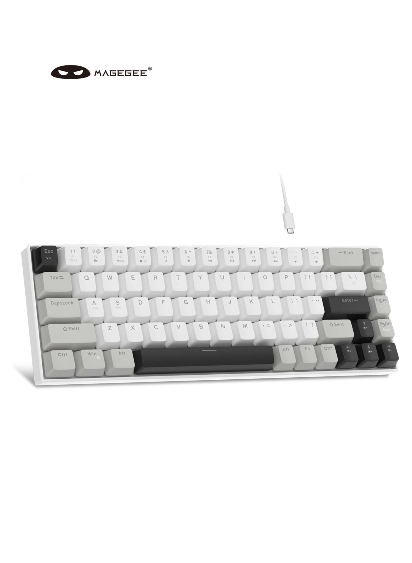 60% Mechanical Gaming Keyboard, MK-Box LED Backlit…
