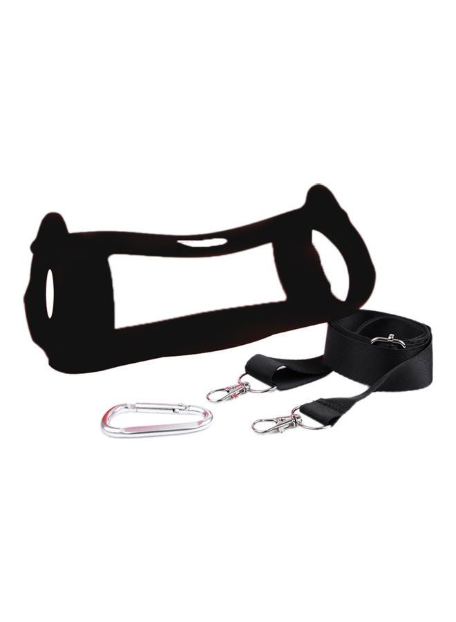 Compare Bluetooth Speaker Protective Pouch With Buckle For JBL Charge5 Black at KSA Price