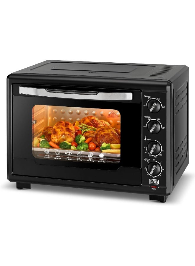 Toaster Oven with Double Grill, 90-230° Temp Control,…