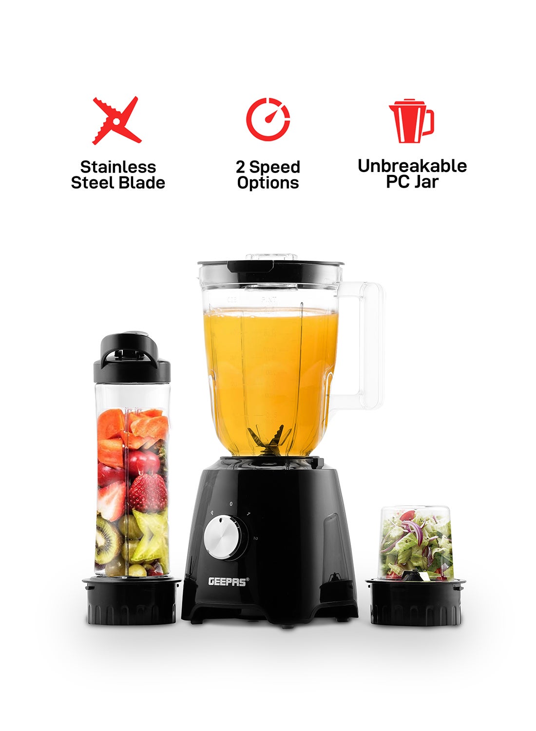 Multi functional Super Blender with 2 speed and…
