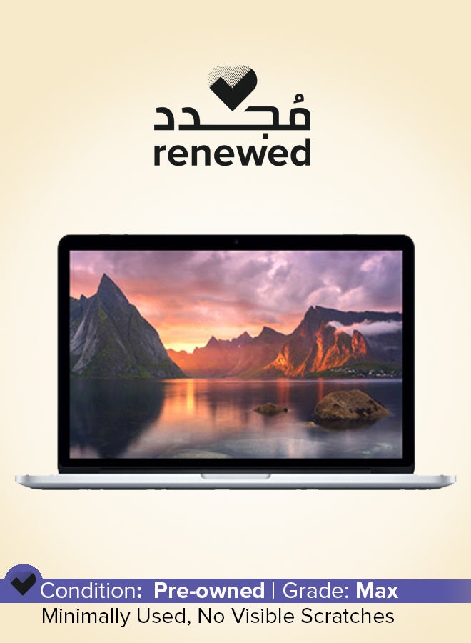 Compare Renewed  Macbook Pro MF839LLA 2015 Laptop With 13.3Inch Display, Core i5 Processor5th Gen8GB RAM256GB SSD1536MB Intel Iris Graphics 6100 English Silver at KSA Price