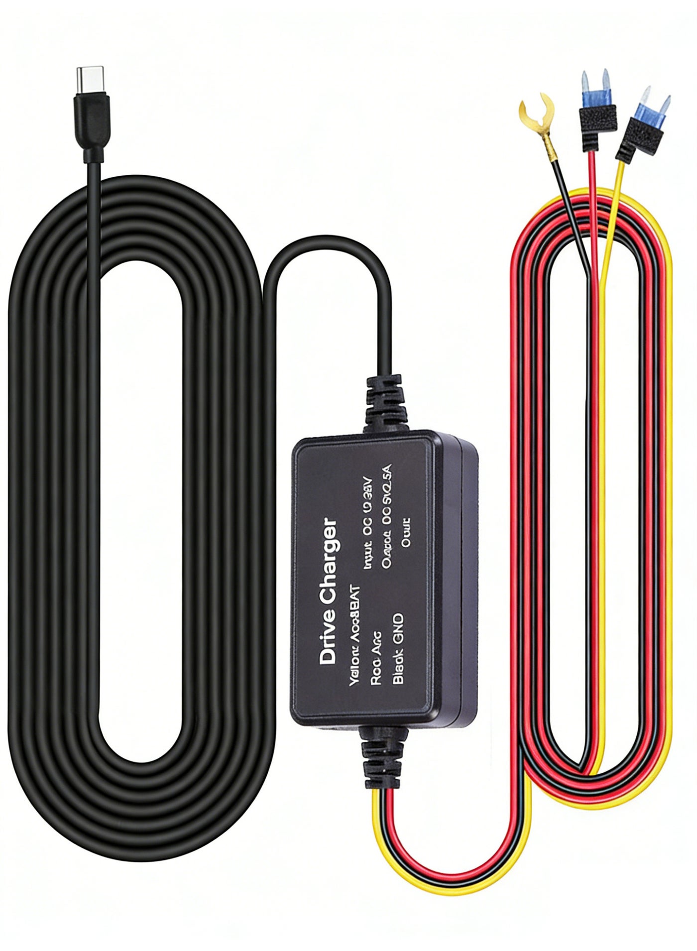Universal Car Dash Cam Hardwire Kit, Type-C…