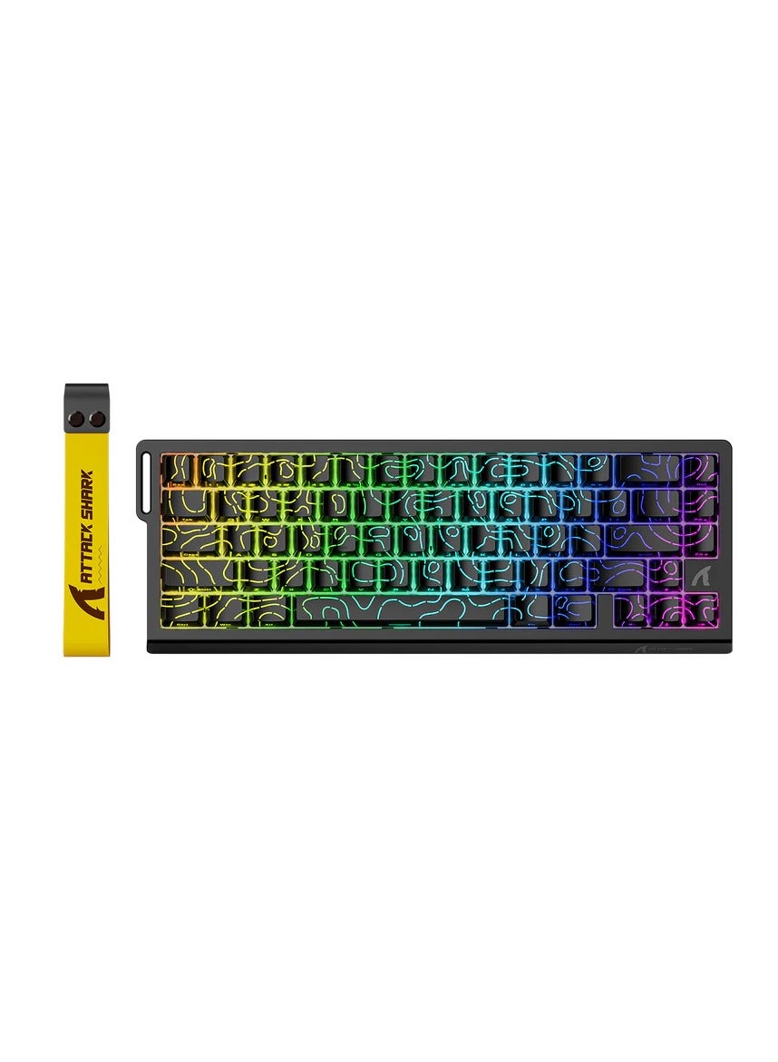ATTACK SHARK X68 HE 8KHZ Rapid Trigger Keyboard…