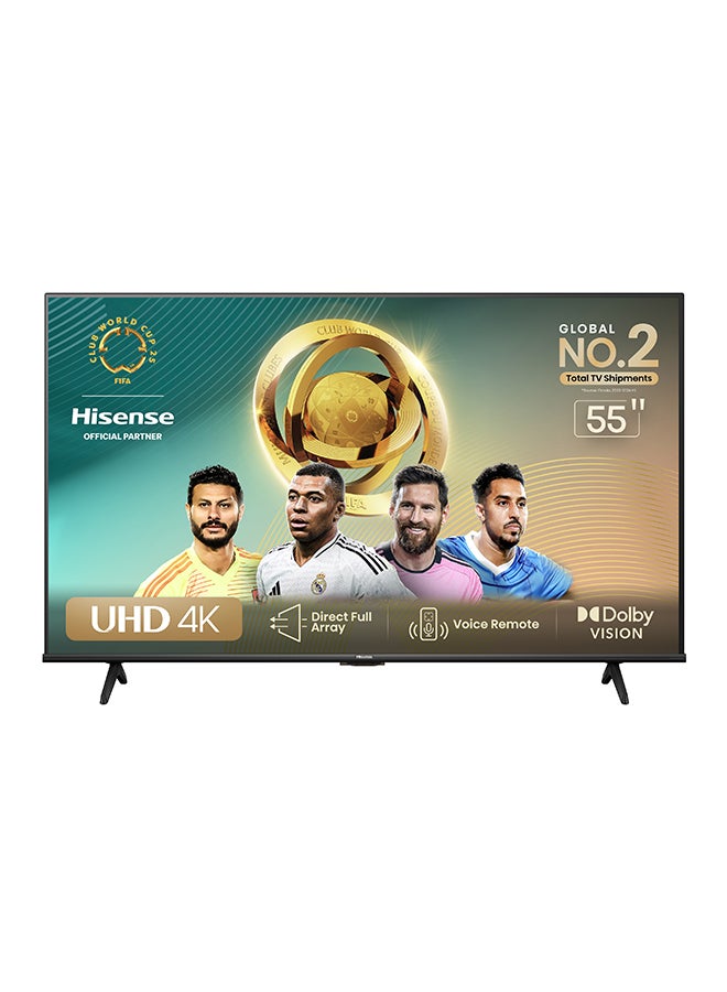 Compare 55 Inch 4K A6K sSmart Screen | VIDAA system | Dolby Vision | HDR | 60HZ | Bluetooth | WiFi | New design | 2 USB  3 HDMI | 2023  55A6K Black at KSA Price