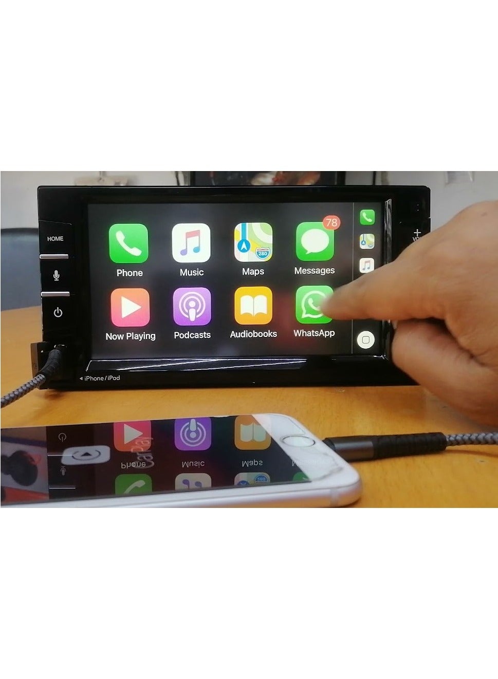 Compare Nissan Super Safari Y61 VTC Original Car Stereo Support Apple Carplay GCC Radio USB Video Playback Touch Screen Night View Rear Camera Included at KSA Price