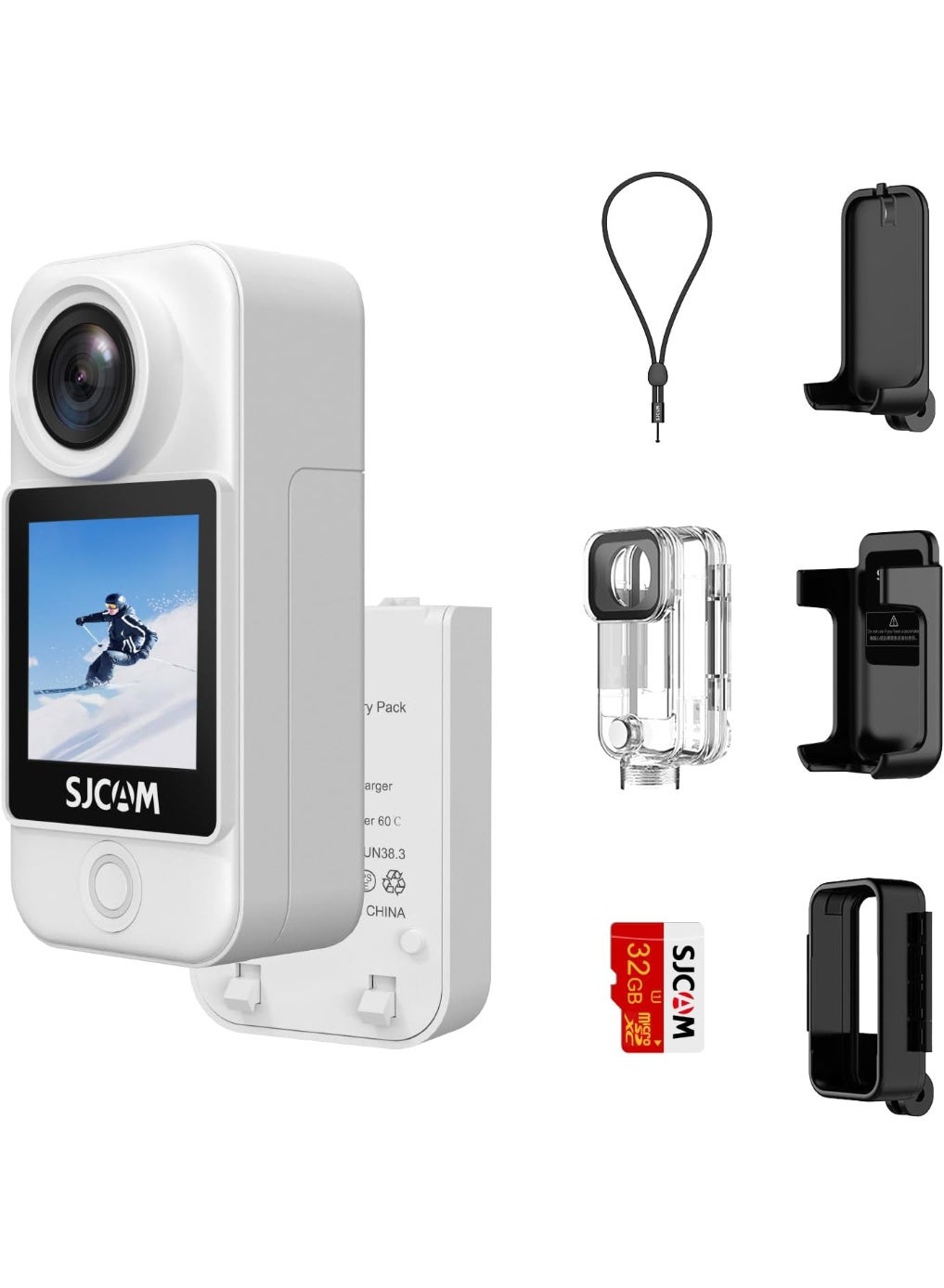 SJCAM C300 Pocket Action Camera 4K 30fps, 20MP,…