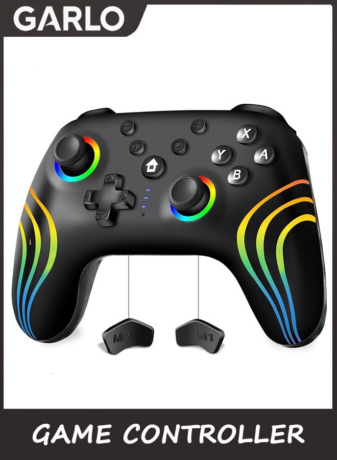 Compare Game Controller ,Controller With RGB Breathing LED,Switch Controllers Remote with Turbo,Wakeup Function at KSA Price