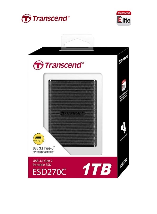 ESD270C Portable 1TB External SSD USB 3.1…
