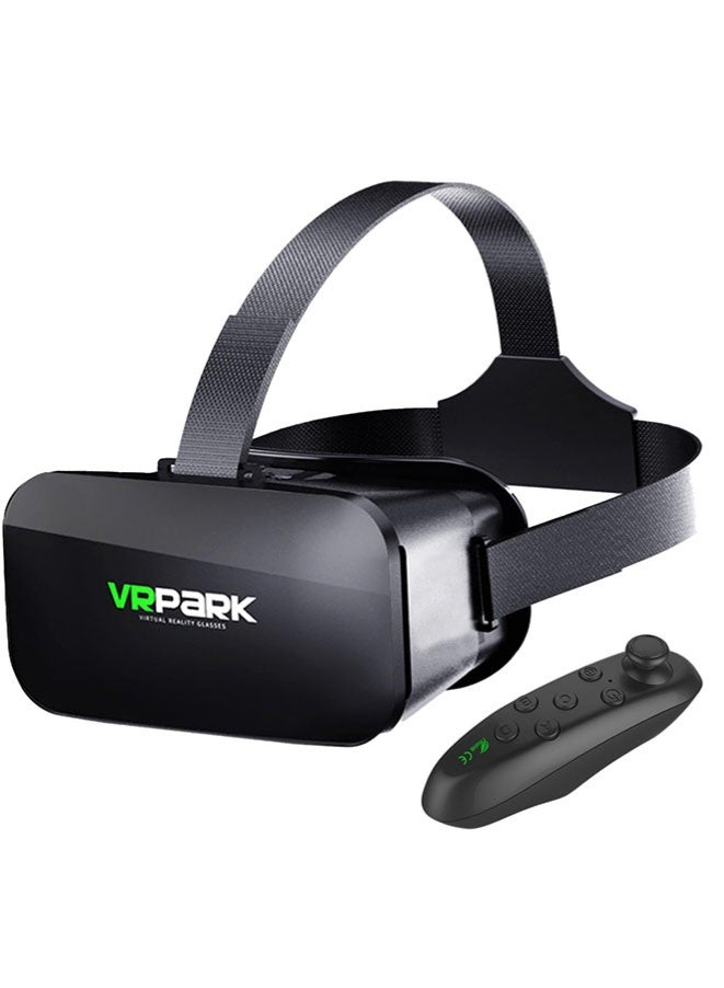 Compare VR Headset for Phone with Controller, Virtual Reality Goggles Set vr Headset for Kids and Adults for VR Game Video Movies Education, Compatible with iPhone 1615141312 Samsung Android 4.56.7 at KSA Price
