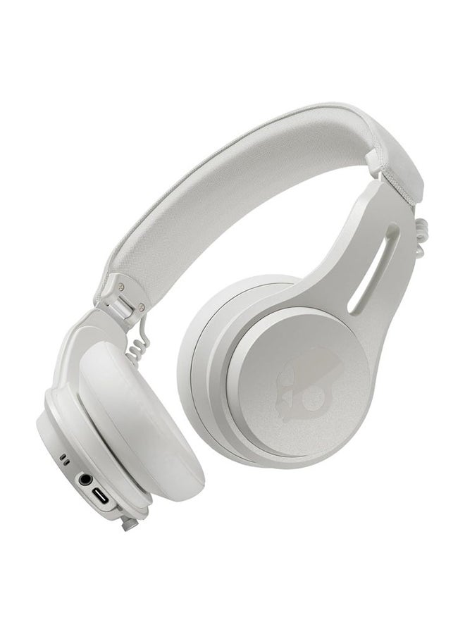 Compare Icon ANC OnEar Active Noise Cancelling Wireless Bluetooth Headphones, 60 Hr Battery, Microphone, Works with iPhone Android White BoneOrange Glow at KSA Price