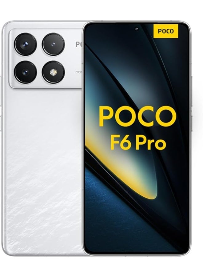 POCO F6 Pro Dual SIM White 12GB RAM 512GB…