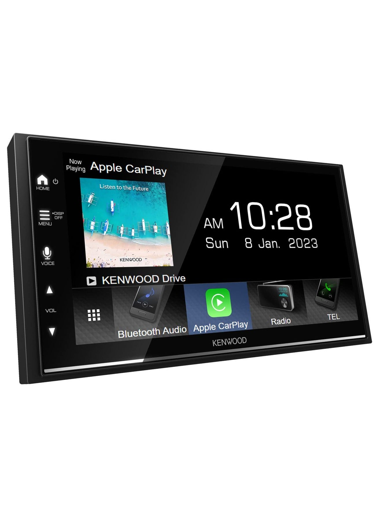 Compare Kenwood DMX385S Apple CarPlayAndroid Auto Digital Media Receiver 6.8 WVGA Capacitive Touch Display at KSA Price