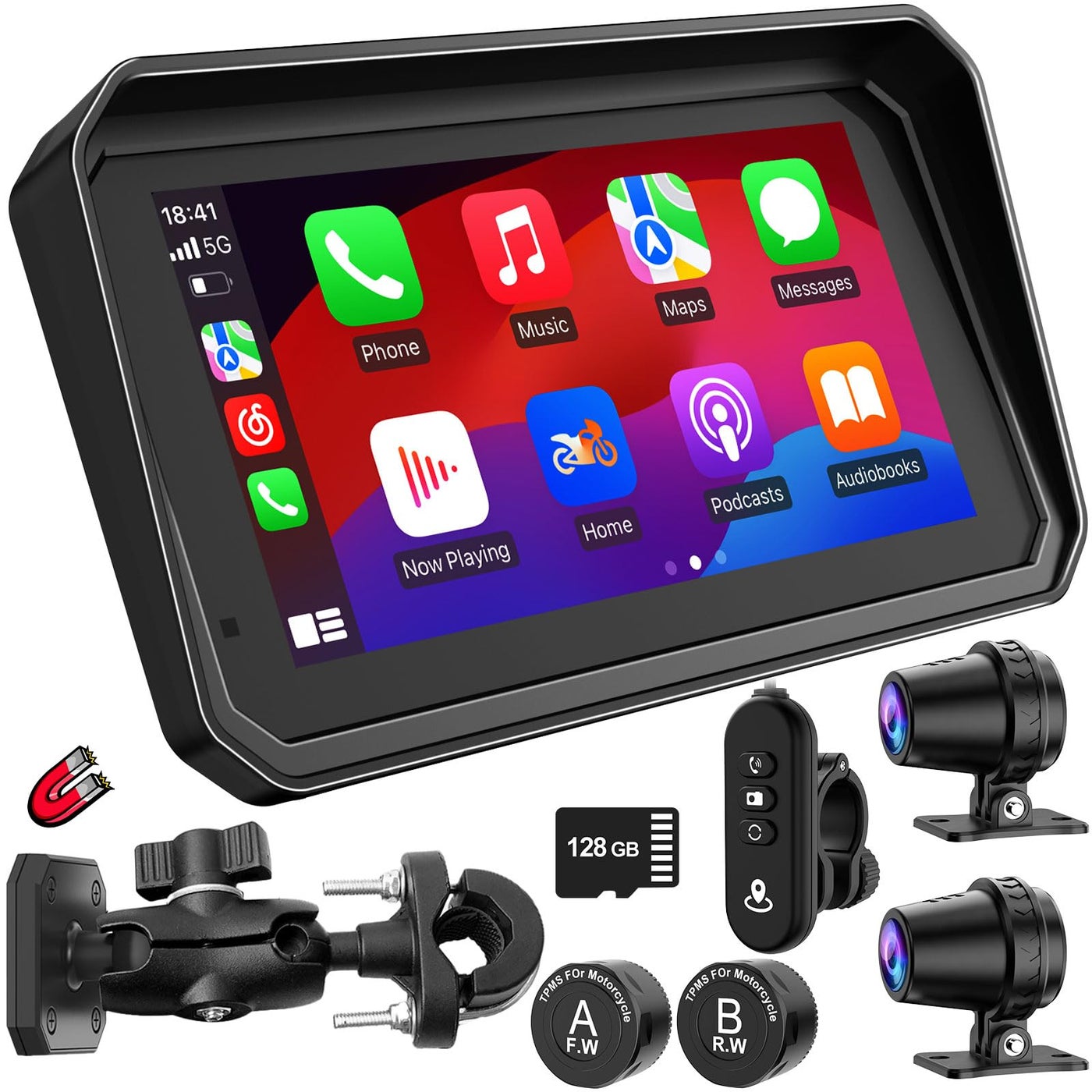 LBW MT600 Pro Portable Motorcycle Dash Cam…