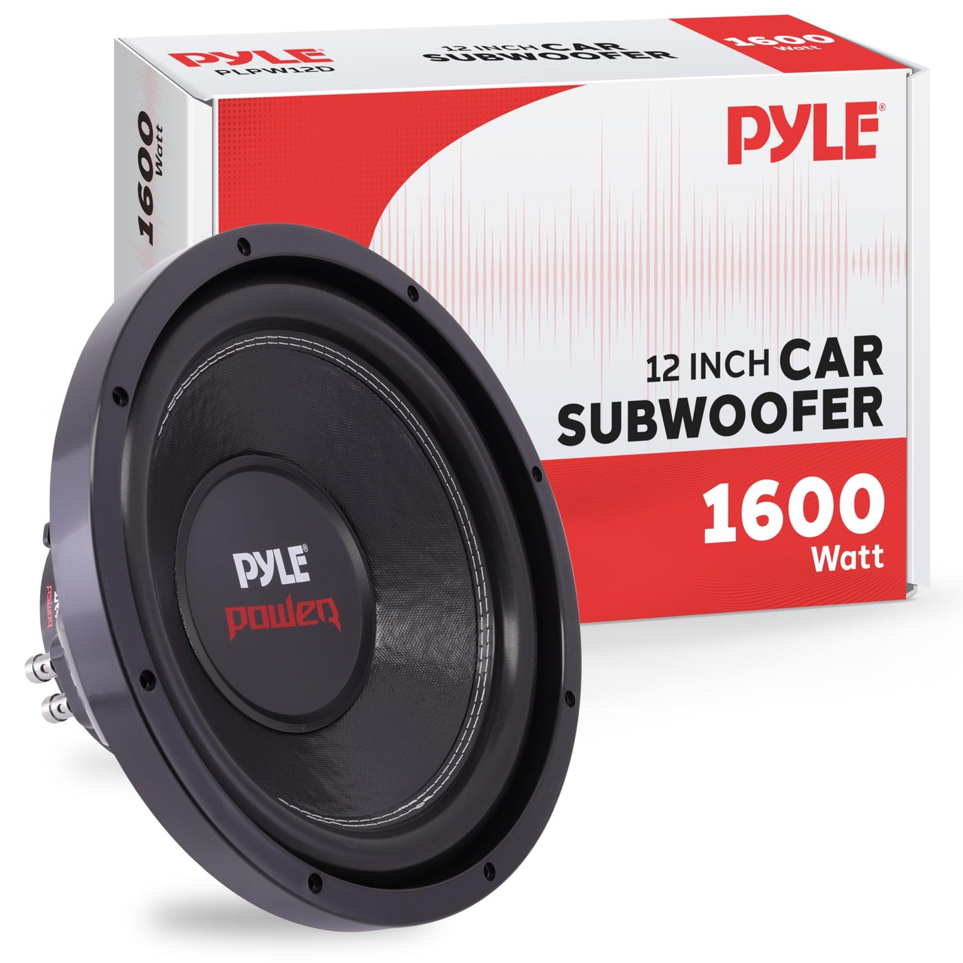 Pyle 12 Car Audio Speaker Subwoofer 1600W High…