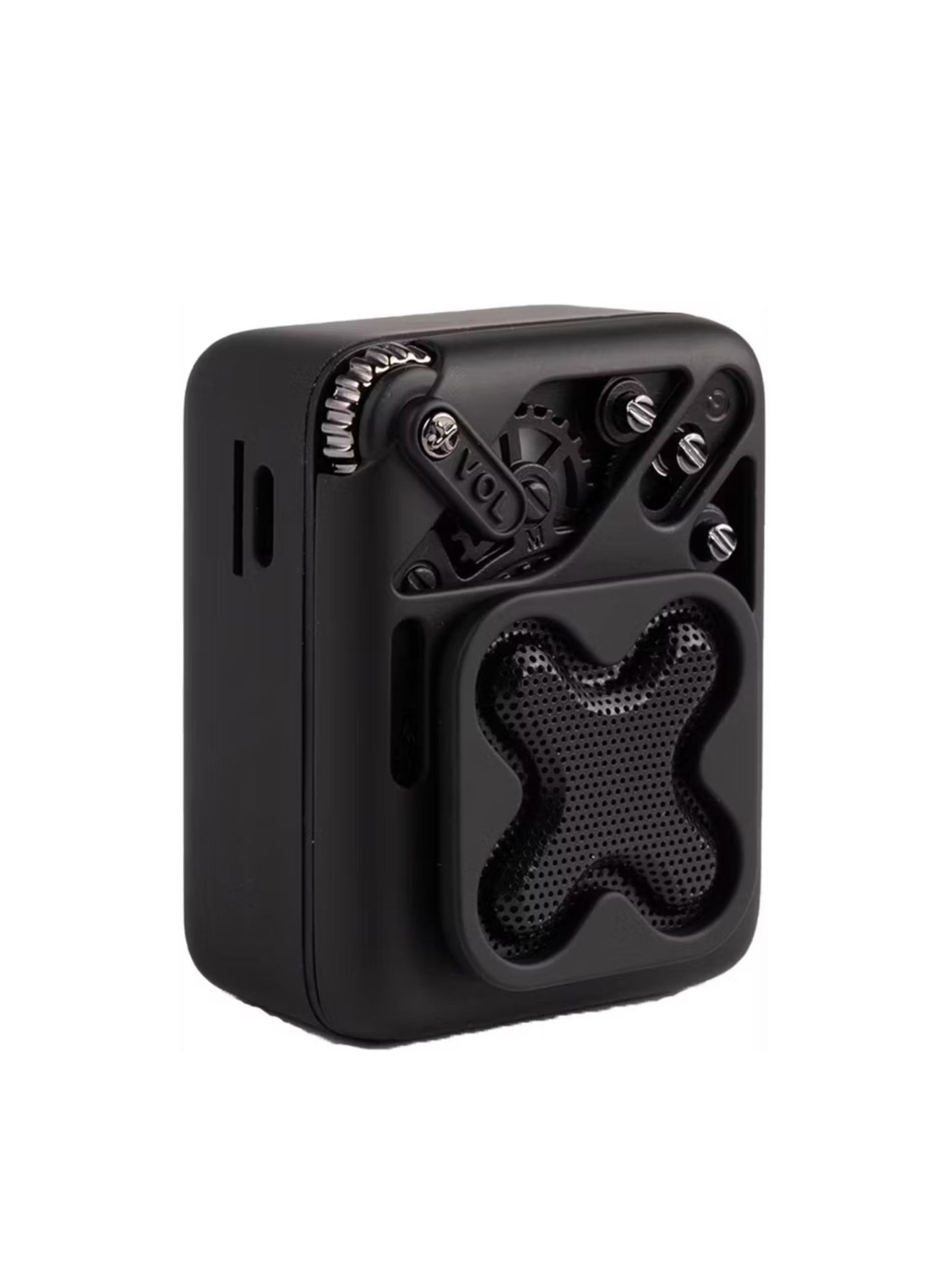 Compare Champion Mini Speaker with Super Sound Quality, Volume Adjustment, 3 Hours Playtime, 650mAh Battery, Support TF Card  Black at KSA Price