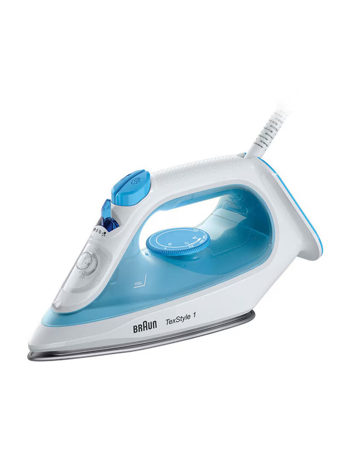 Compare Steam Iron, 120g Steam Shot per Minute, Super Ceramic Soleplate, Self Clean, Anti Drip, Water Spray, 50% Energy Saving 220 ml 2000 W SI1050BL WhiteBlue at KSA Price