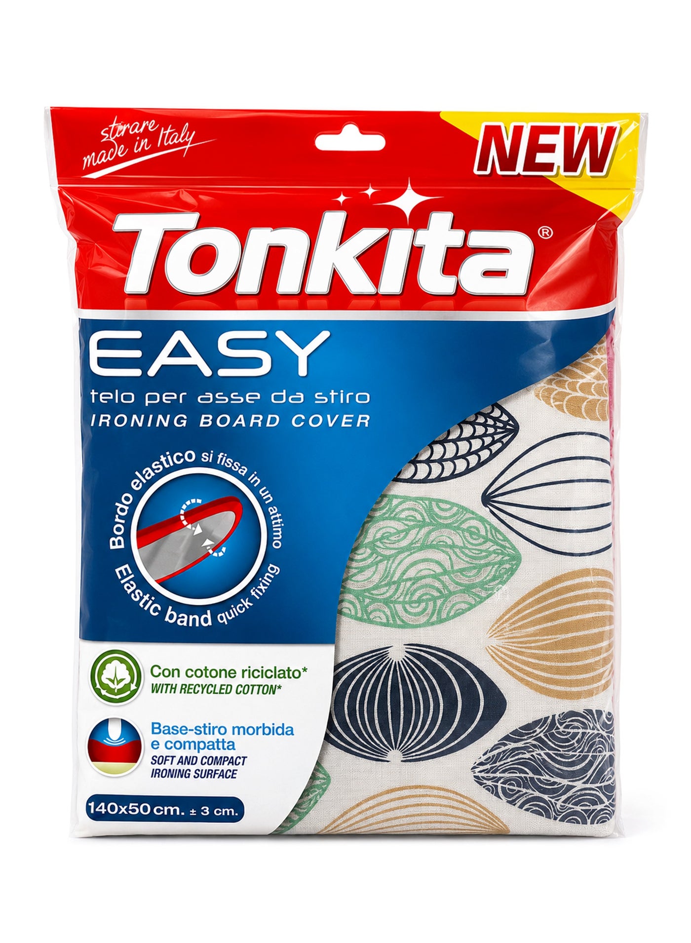 Compare Tonkita Easy Ironing Board Cover 140x50cm – Heat Resistant Elastic Fit Ironing Board Cover, Smooth WrinkleFree Ironing Surface, Durable Protective Cover for Home Laundry Ironing Boards at KSA Price