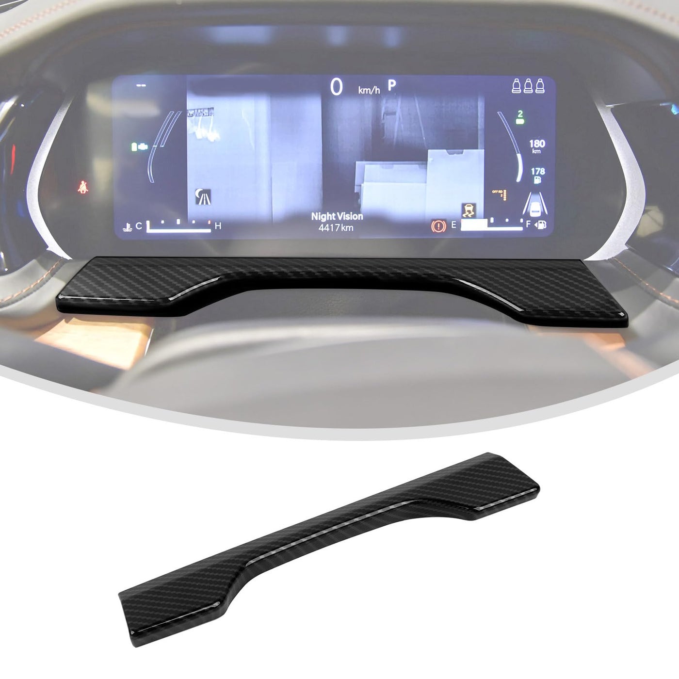 Compare Linskip Carbon Fiber Dashboard Trim Compatible with 20212024 Jeep Grand Cherokee L 20222024 Grand Cherokee Dash Instrument Frame Cover for Jeep Grand Cherokee Interior Accessories at KSA Price