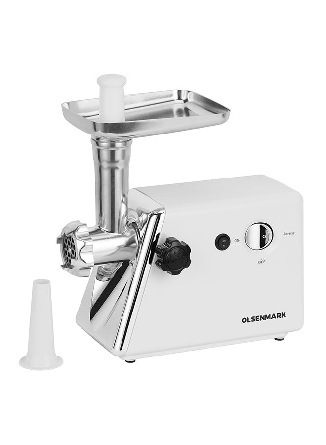 Compare Portable Meat Grinder 800 W OMMG2110 WhiteSilver at KSA Price