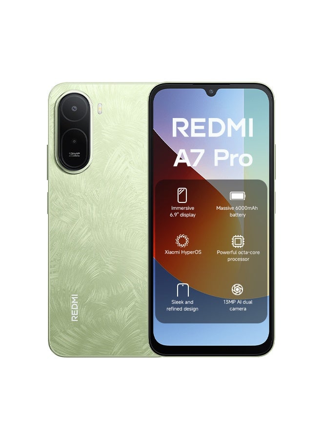 Redmi A7 Pro Dual SIM 4G Palm Green 4GB…