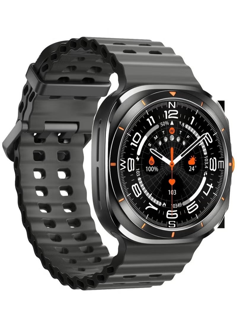 Compare Smartwatch for Men and Women, 1.45 Screen with Heart Rate Monitor, Oximeter SpO₂, Pedometer, Sleep Monitor, IP68 Waterproof Smart Watch for Android and iOS Black at KSA Price
