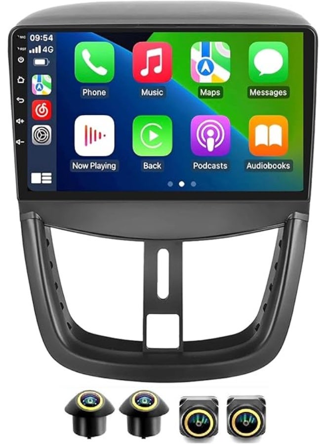 Compare Android Car Stereo for Peugeot 207 20062015 4GB RAM 64GB ROM Support Carplay, MLink WiFi BT, Radio GPS, 9 Inch IPS.QLED, Screen with 360D Camera Included at KSA Price