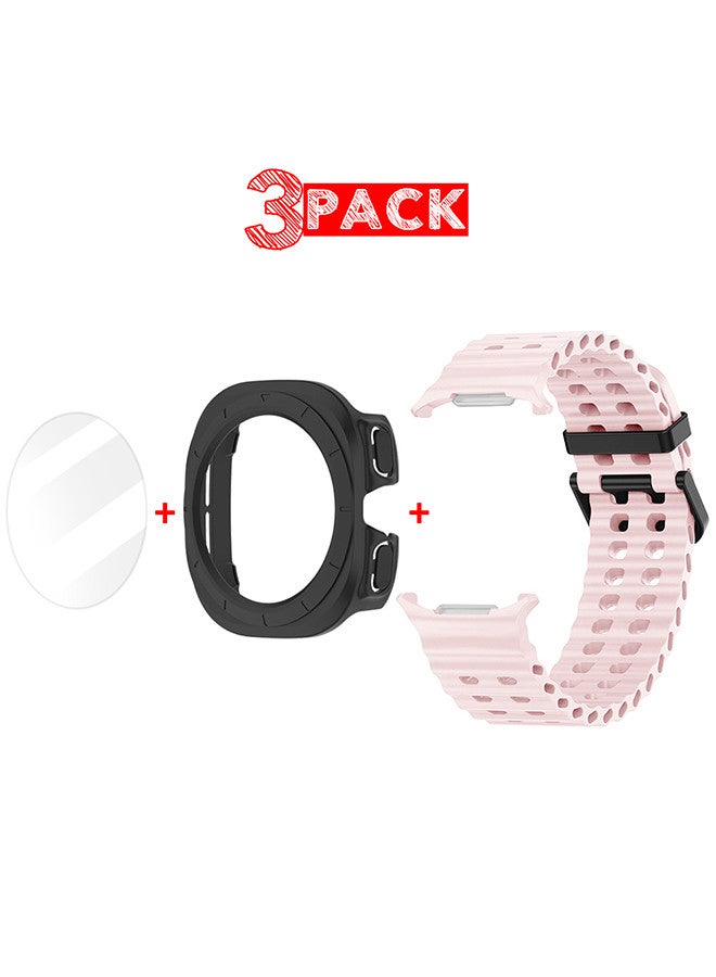 (for Samsung Galaxy Watch 7 Ultra) 3 Packs Silicone…