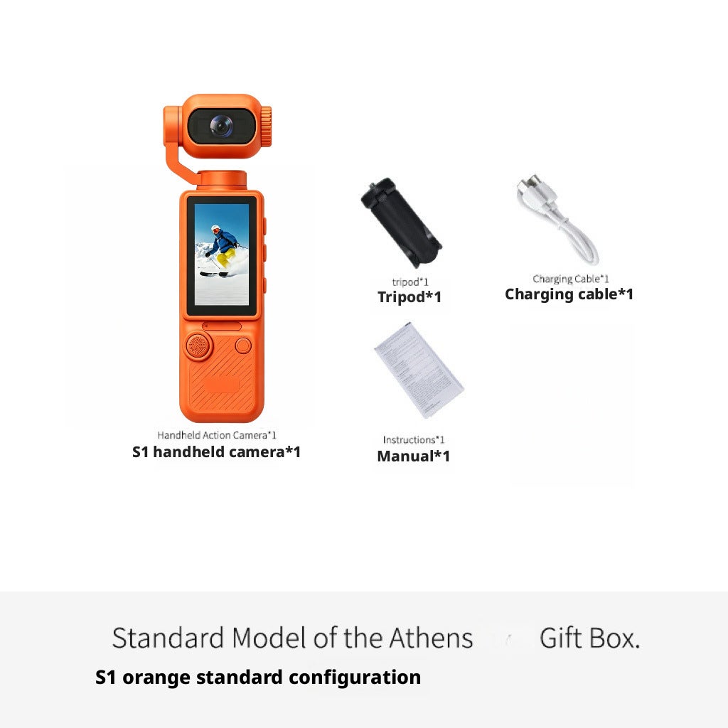 Pocket Handheld 2MP Sports Action Camera with Anti-Shake…