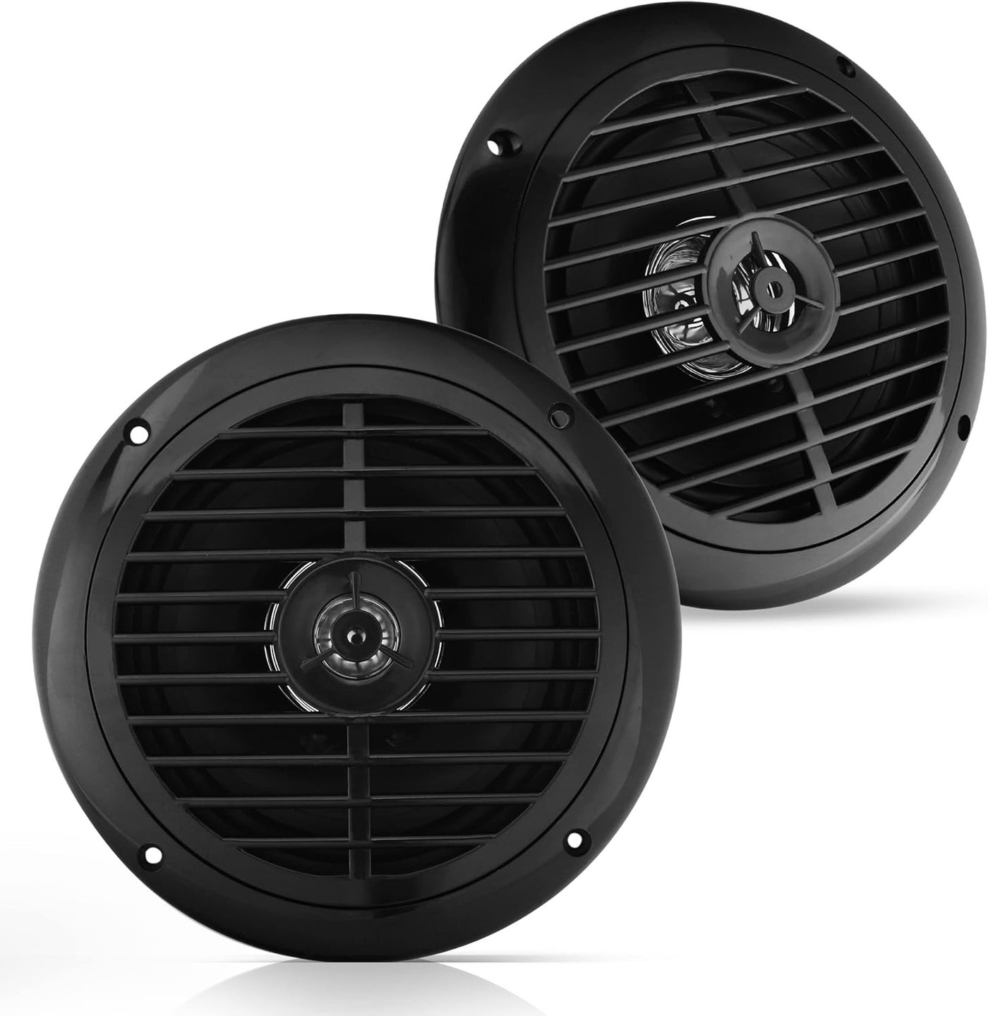 Pyle 6.5 Inch Dual Marine Speakers - Waterproof…