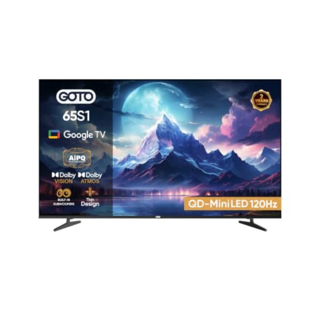 65 Google TV 65S1 2026 QD-MiniLED 4K UHD…