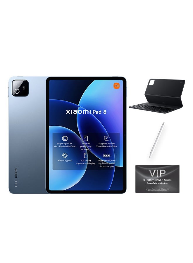 Compare Pad 8 Blue 8GB RAM 256GB WiFi + Pen & Keyboard  with 3pin Adaptor  Global Version at KSA Price
