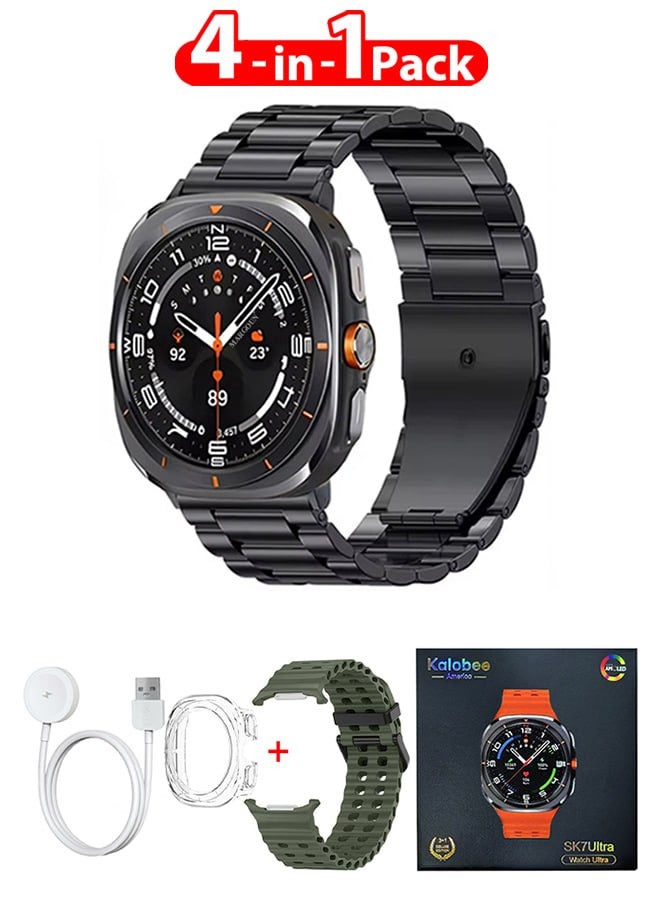 SK7 Ultra Smartwatch Bundle With Accessories Including…