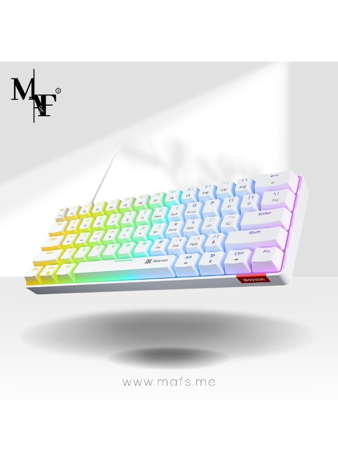 Mechanical Gaming Keyboard, 98 Keys Anti-Ghosting…