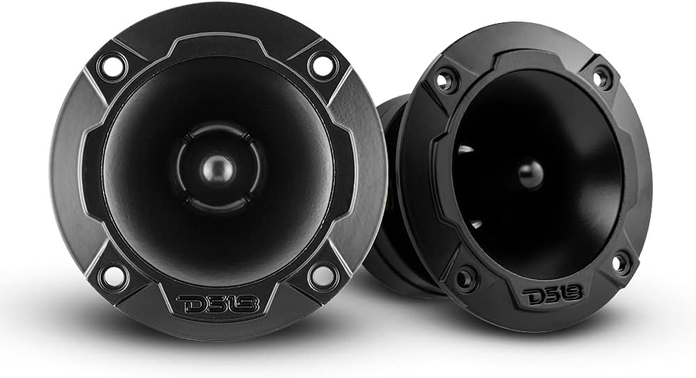 Compare DS18 PROTWX2 3.78 Super Bullet Tweeter with 1 Aluminum Voice Coil  240 Watts, 4 Ohms 2 Speakers Included at KSA Price