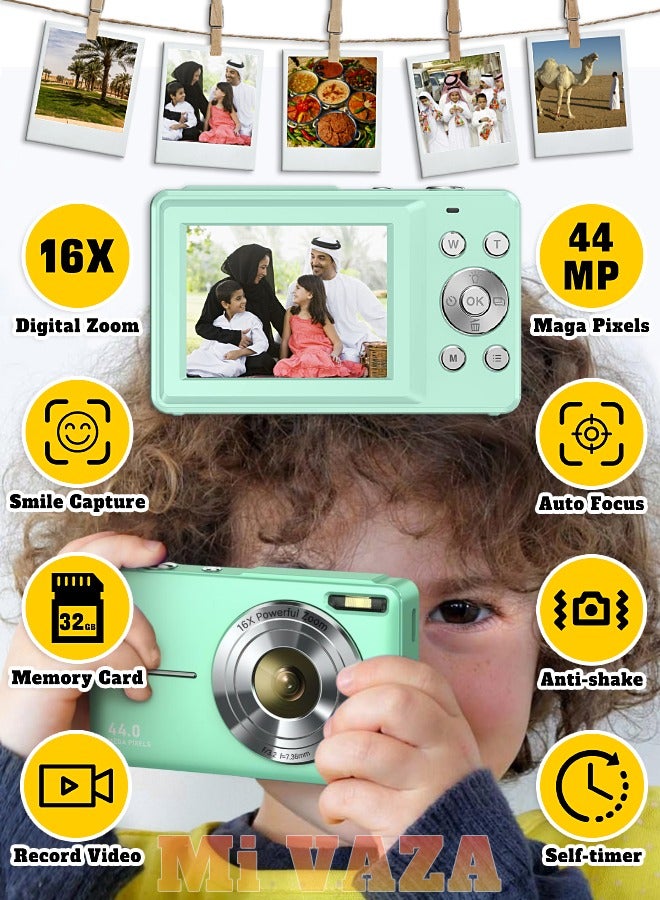 Autofocus Digital Camera for Kids - FHD 1080P…