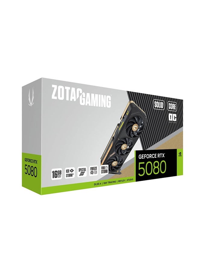 GAMING GeForce RTX 5080 Solid Core 16GB GDDR7 Graphics…