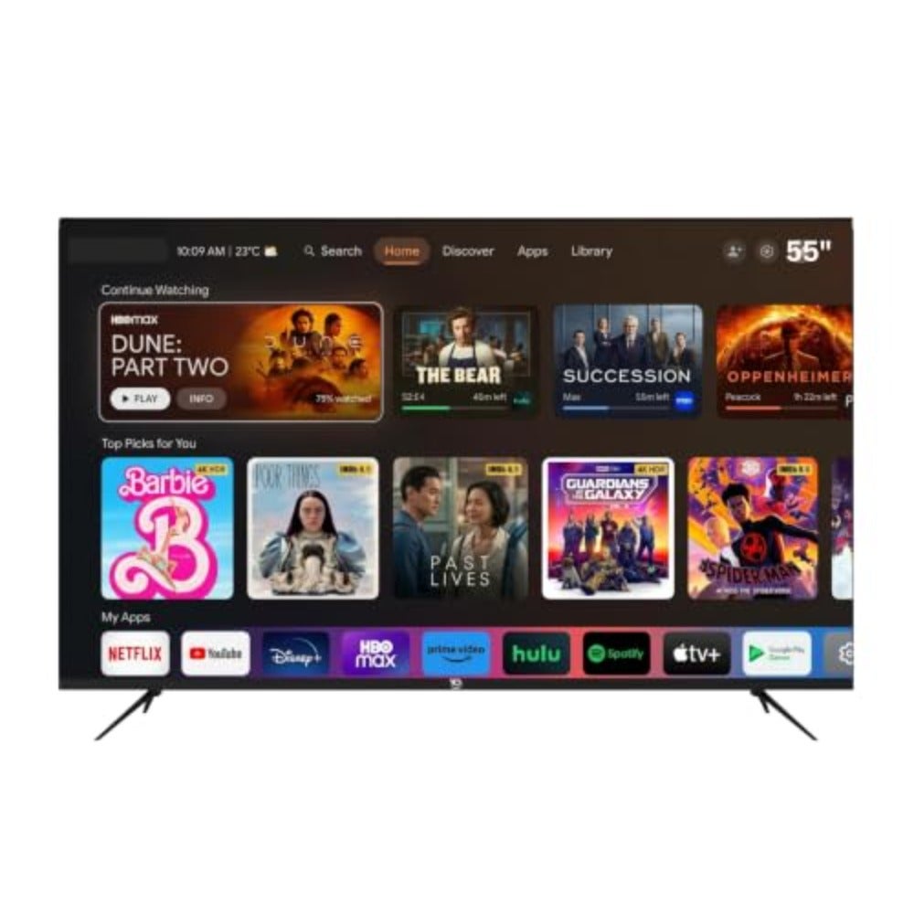 55 Inch 4K UHD Android 15 Smart TV,…
