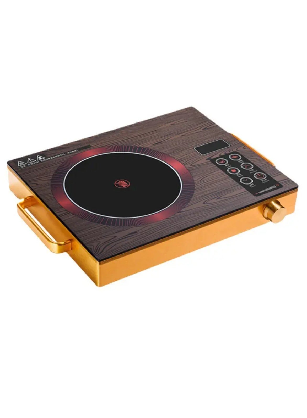 Compare Induction Cooker Digital Display Screen Touch Panel Electric Stove 3500W HighTemperature Resistant Glass Fireproof Material Stainless Steel Body Ceramic Heating Element at KSA Price
