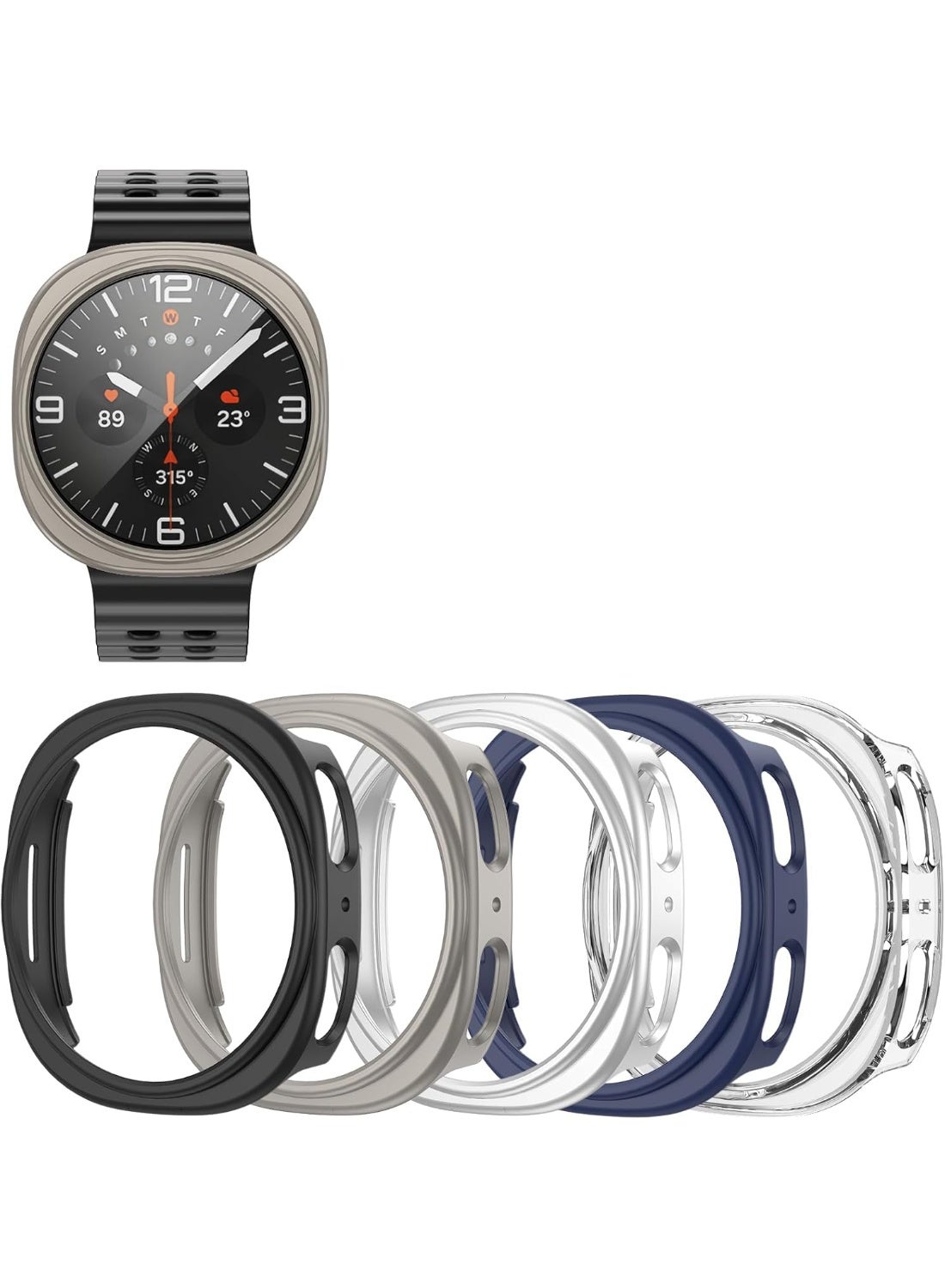 Watch Protector Case for Galaxy Watch 8 44mm,…