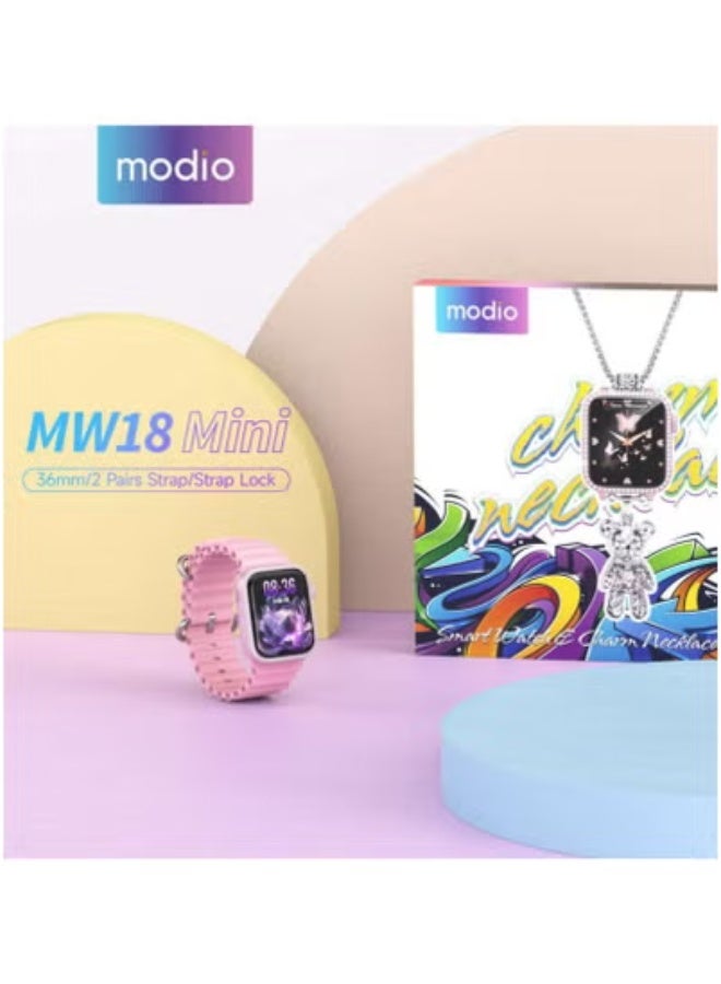 MW18 Mini Smart Watch for Women – 36mm HD Display…