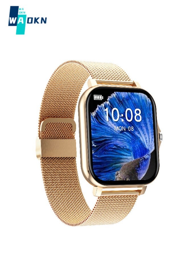 Compare Smart Watch for Men Women,Fitness Pedometer Heart Rate Sleep Monitoring, for Android and iOS Phones, IP67 Waterproof Fitness Tracker Watch, Bluetooth Call, Touch Screen Smart Bracelet at KSA Price