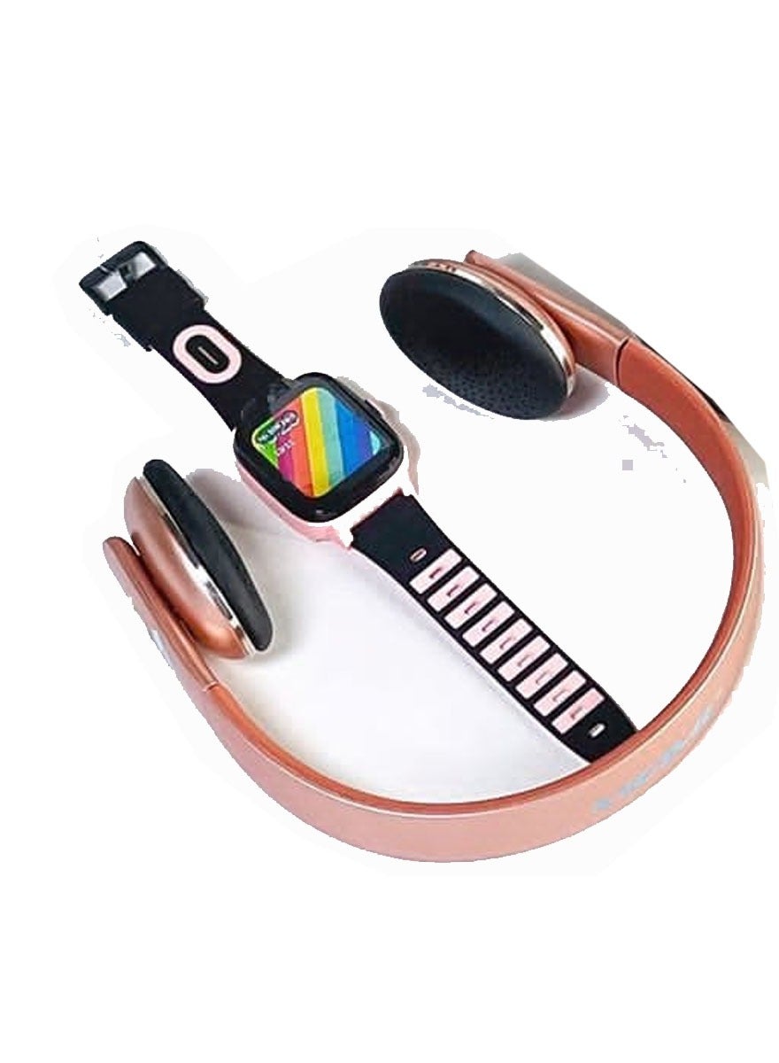 Compare CCIT M10 1.69 Inch Display Smart Watch With HD Camera 192 MB ROM and Headphone Combo For Kids Pink at KSA Price