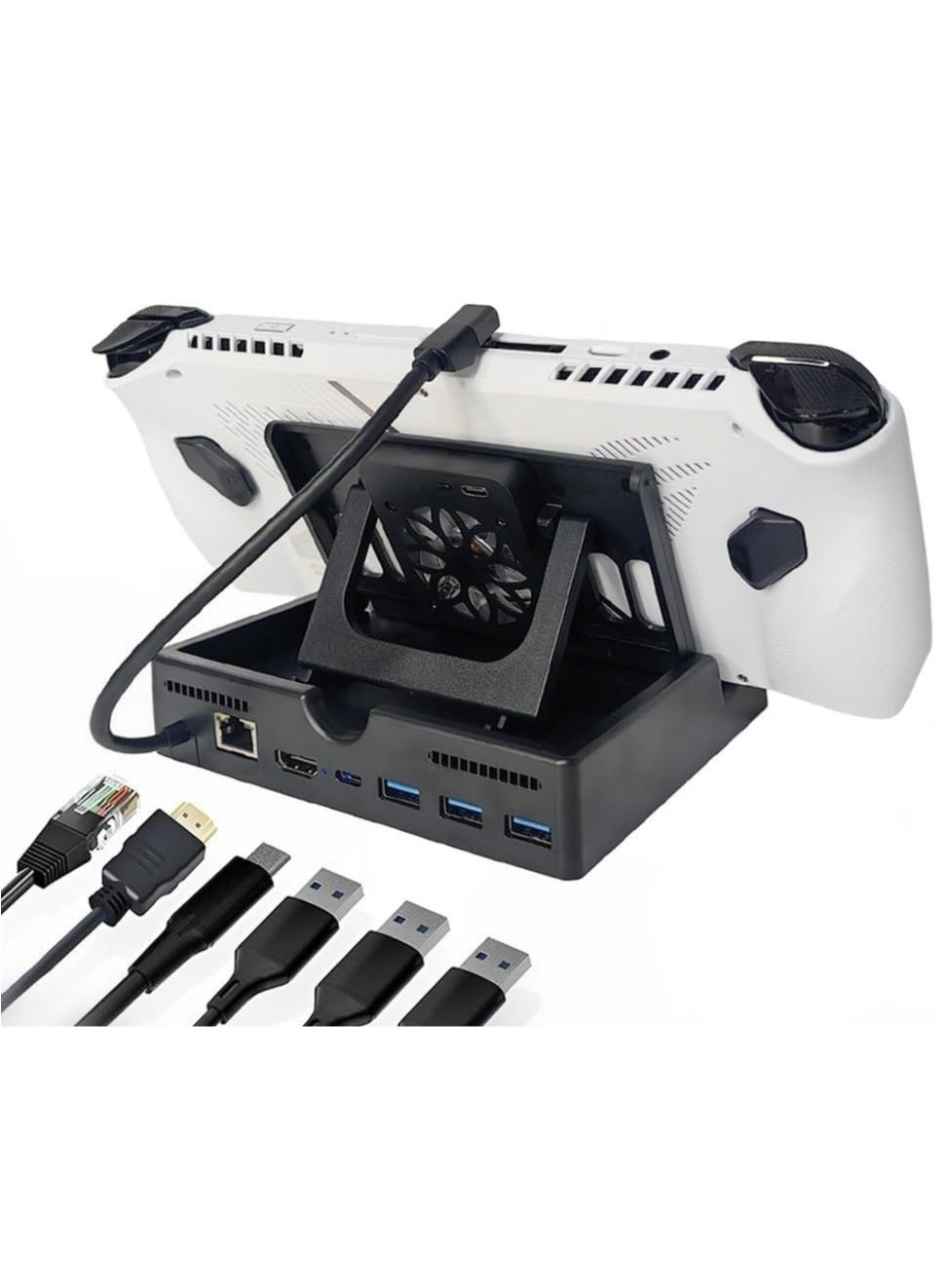 Docking Station with Cooling Fan for ROG…